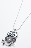 Sautoir pendentif hibou