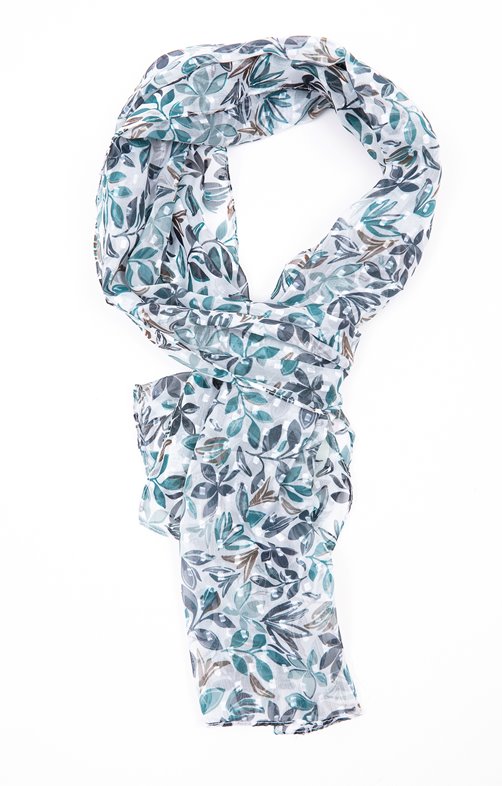 Petit foulard chiffon imprimé