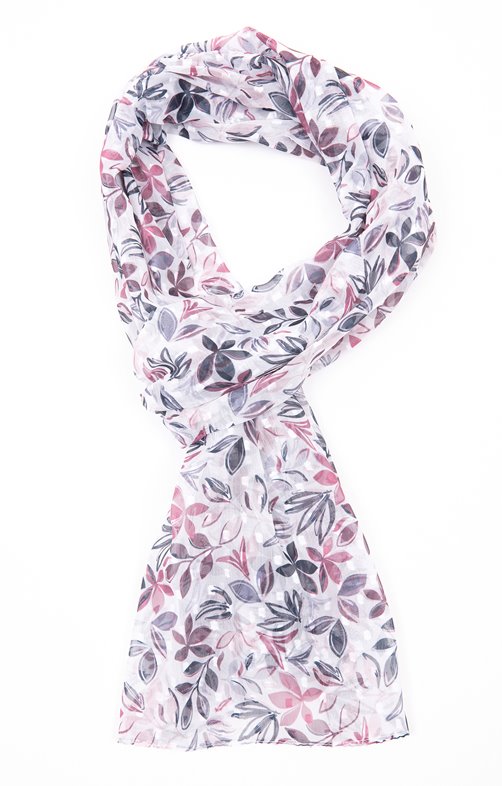 Petit foulard chiffon imprimé