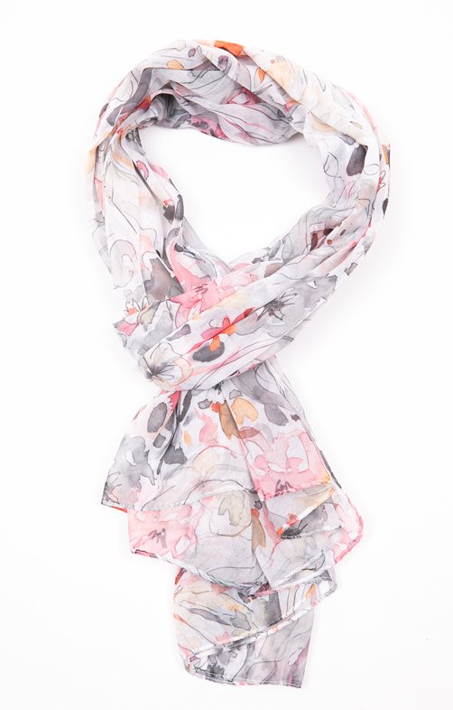 Grand foulard imprimé