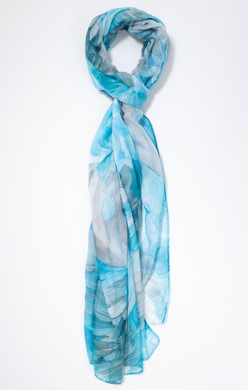 Grand foulard imprimé