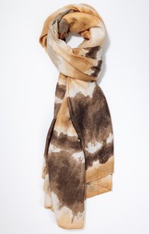 Grand foulard imprimé semi léger