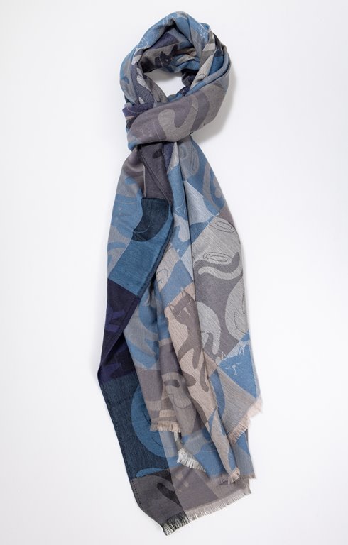 Foulard jacquard classique
