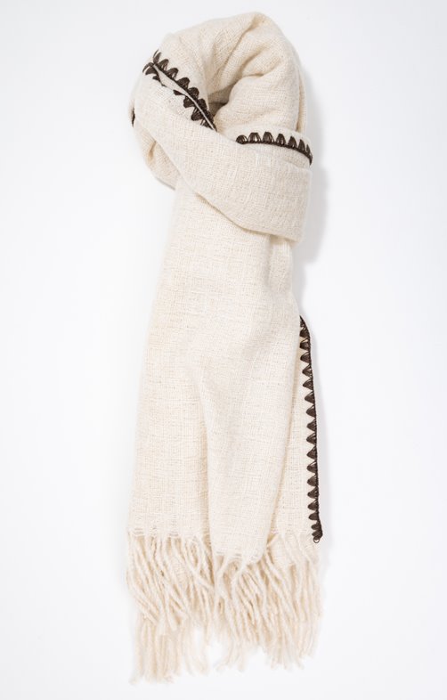 Foulard jacquard léger