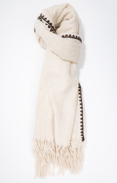 Foulard jacquard léger