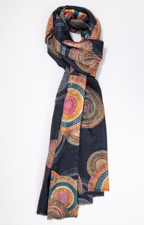 Foulard chaud imprimé