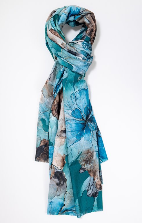 Foulard chaud imprimé
