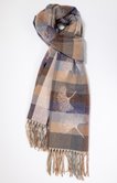 Foulard jacquard chaud