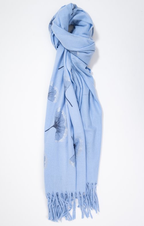 Voile chaud imprimé tissé
