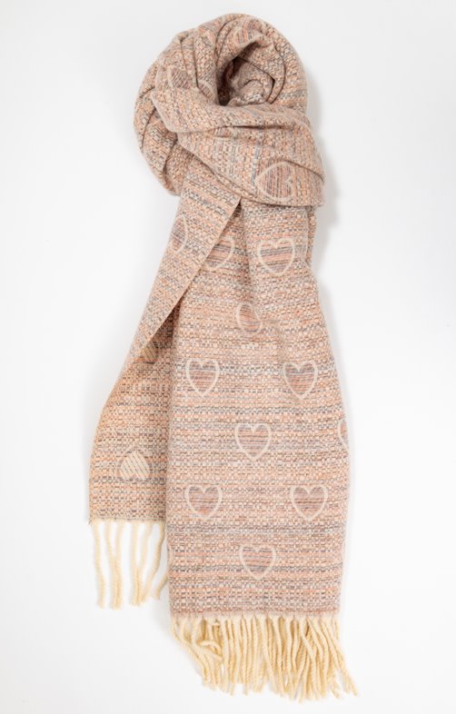 Foulard jacquard chaud