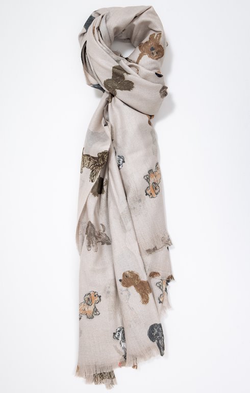 Voile chaud imprimé