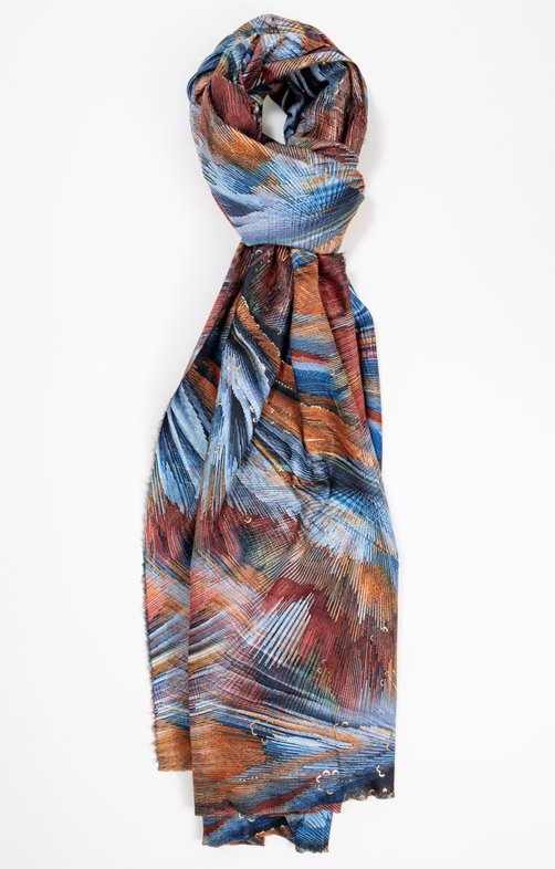 Foulard chaud imprimé