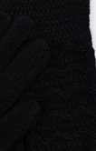 Gants tricot noir