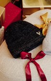 Bonnet sequins et coeur