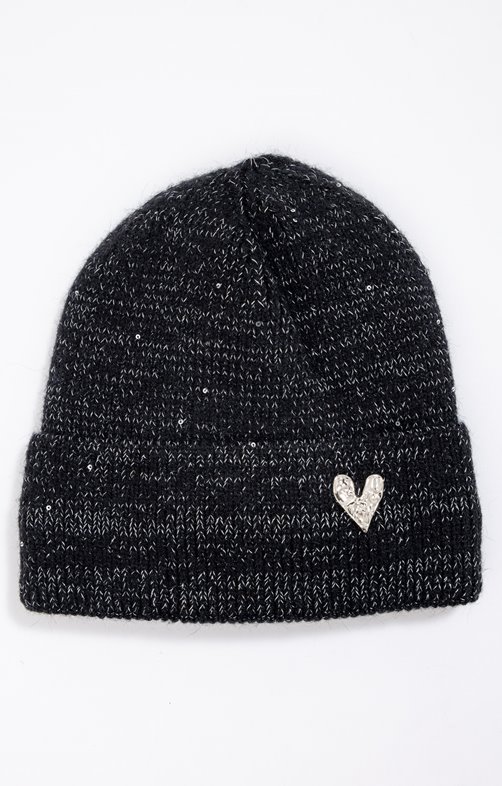 Bonnet sequins et studs