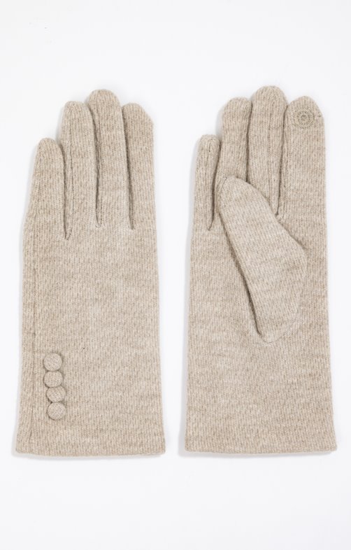 Gants matière texturée