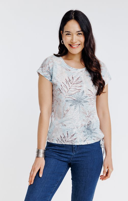 Tee-shirt imprimé manches courtes