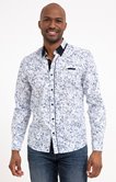 Chemise ajustée à motifs imprimés