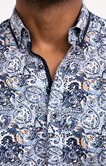 Chemise regular à motifs imprimés