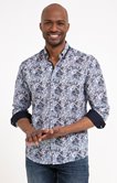 Chemise regular à motifs imprimés