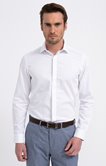 Chemise manches longues coupe ajustée 