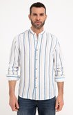 Chemise regular à rayures