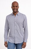 Chemise regular à motifs imprimés