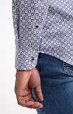 Chemise regular à motifs imprimés