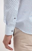 Chemise regular à motifs imprimés