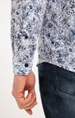 Chemise regular à motifs imprimés