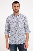 Chemise regular à motifs imprimés