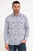 Chemise regular à motifs imprimés