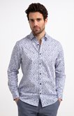 Chemise regular à motif floral