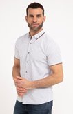 Chemise à motifs imprimés