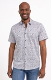 Chemise regular à motifs imprimés