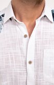 Chemise regular à motif imprimé