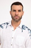 Chemise regular à motif imprimé
