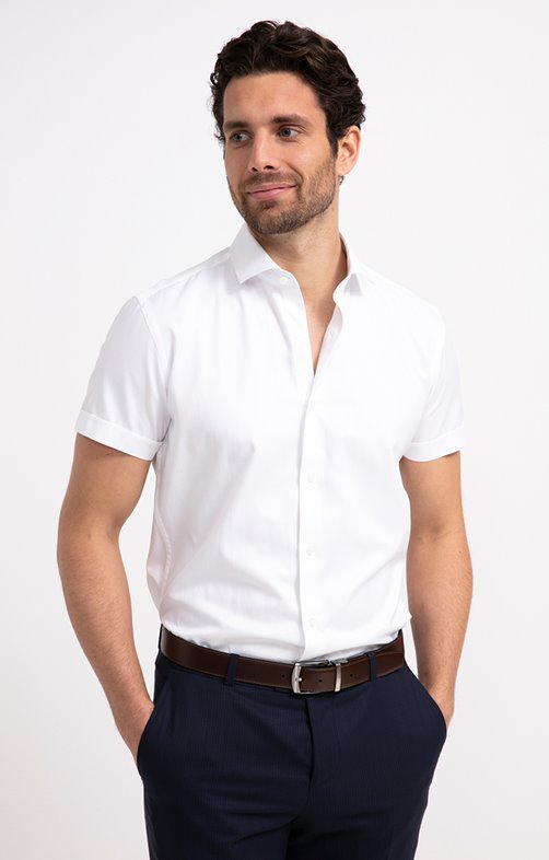 Chemise Express Homme Manches Courtes - Taille XL, Rouge à Carreaux