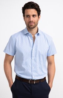 Chemise manches courtes coupe regular 