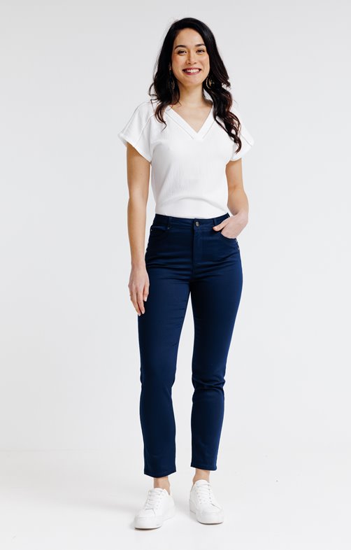 Pantacourt avec boutons fantaisies