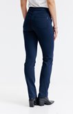 Pantalon coupe droite détail zip 