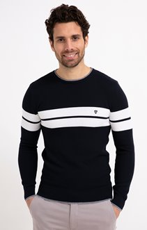 Pull rayé