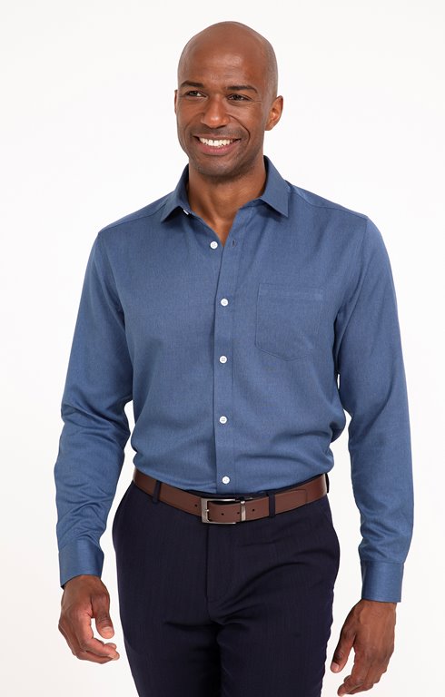 Chemise à manches longues Peach
