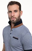 Polo manches courtes Jacquard