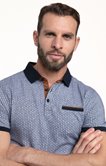 Polo manches courtes Jacquard