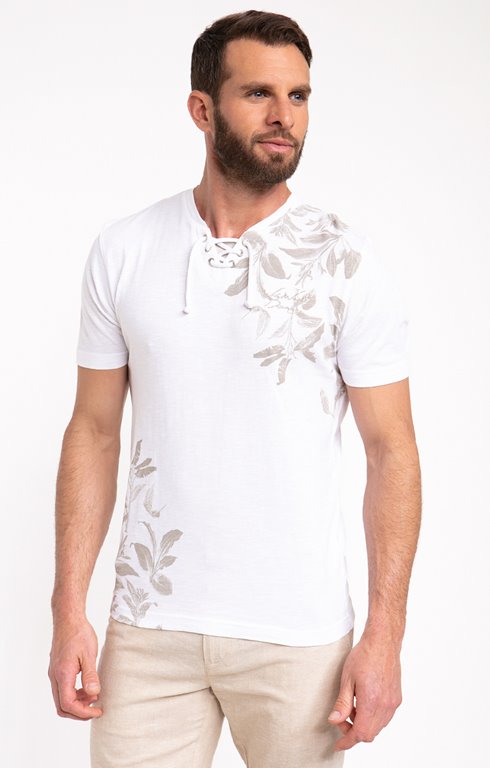 Tee-shirt manches courtes Feuille 