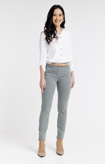 Pantacourt brodé lurex