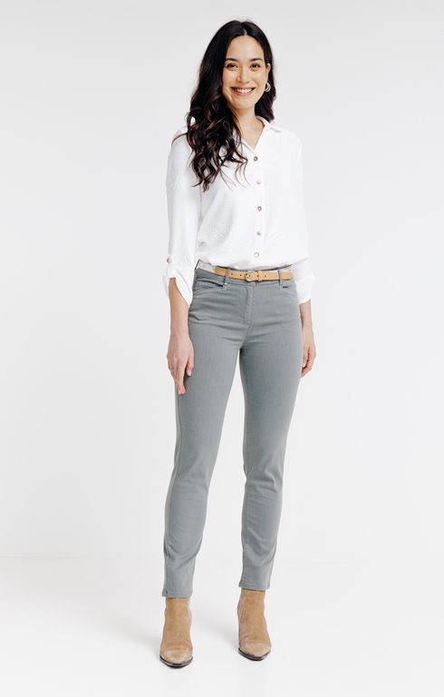 Pantacourt brodé lurex