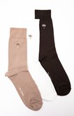 Chaussettes motif jacquard 