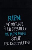 Chaussettes cheville papa